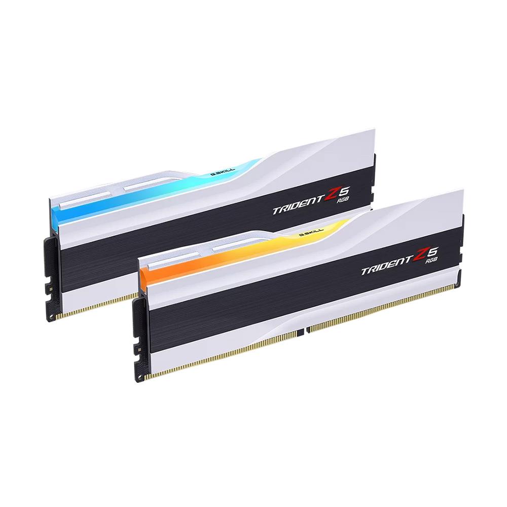 GSKILL 64GB (2x32GB) TRIDENT Z5 RGB BEYAZ DDR5 6000MHz CL30 1.40V RGB Dual Ram