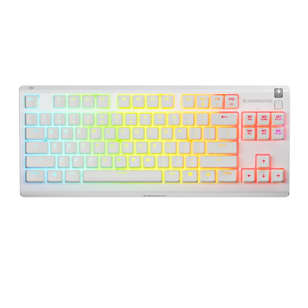 ✨STEELSERIES APEX 3 TKL TÜRKÇE GAMING KLAVYE - BEYAZ