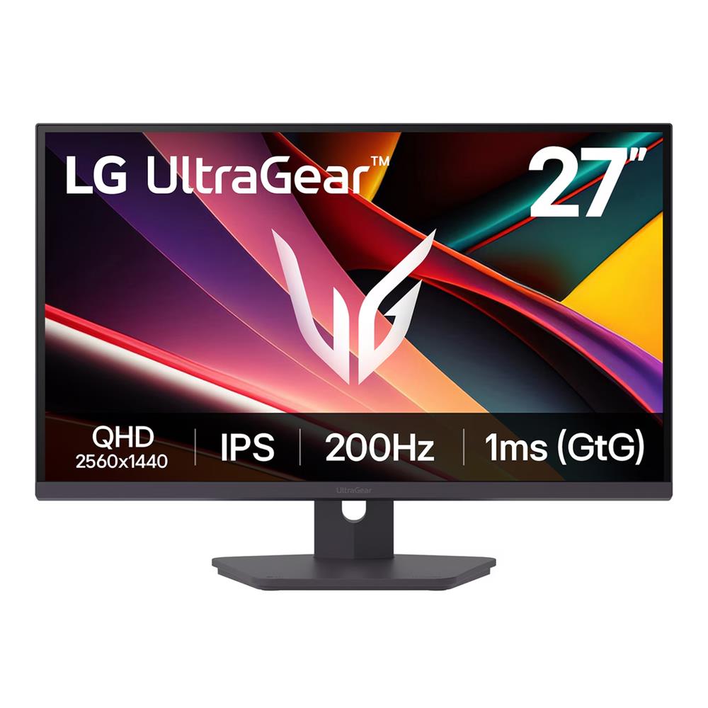 LG 27" ULTRAGEAR 27G610A-B 1Ms 200Hz QHD IPS GAMING MONITOR