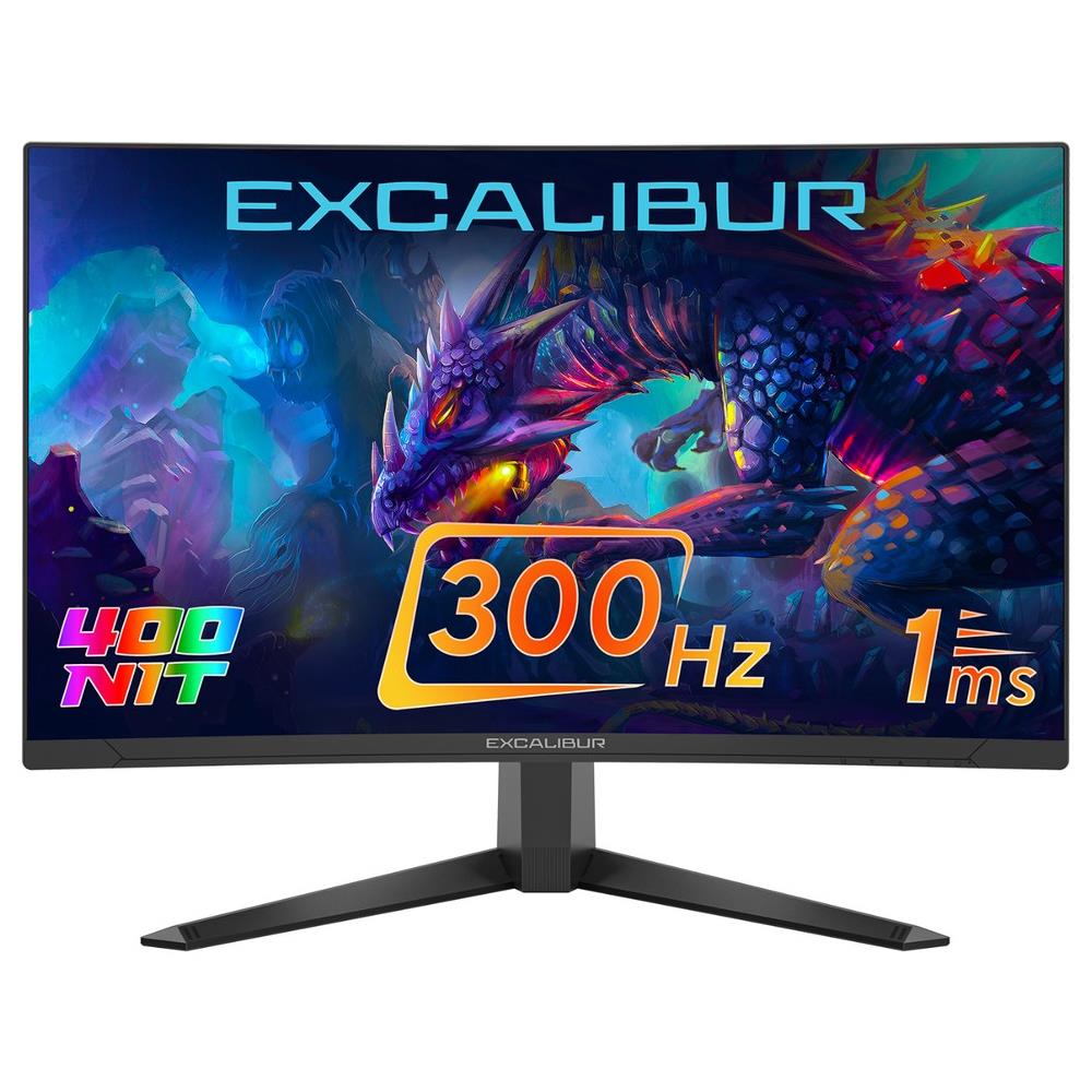 Casper Excalibur 27'' 300Hz 1MS(MPRT) Curved G-Sync / FreeSync Oyuncu Monitörü