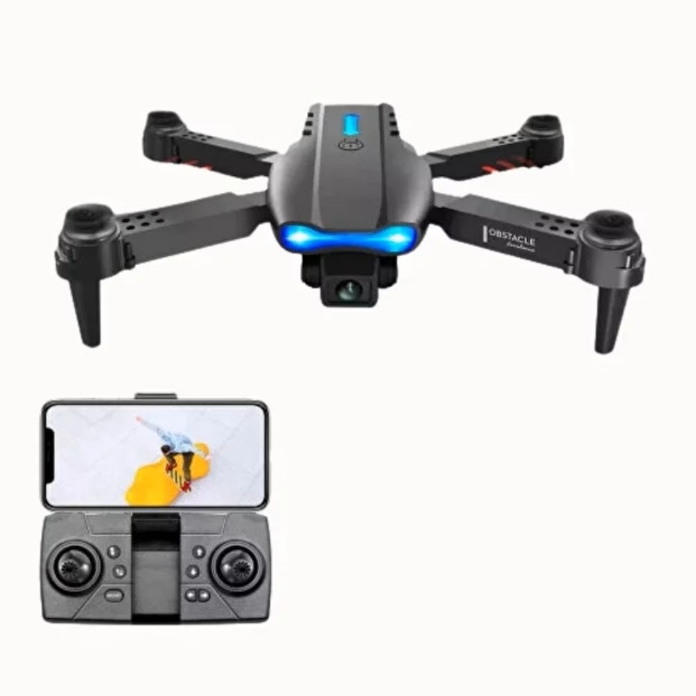 E99 Pro Katlanabilir Drone Kameralı + Taşıma Çantalı Yeni Nesil Ekstra Bataryalı