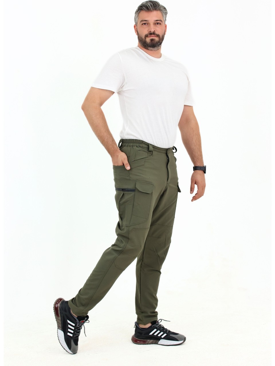 Relax Time Erkek Outdoor Likralı Kargo Cepli Astrid Taktikal Pantolon