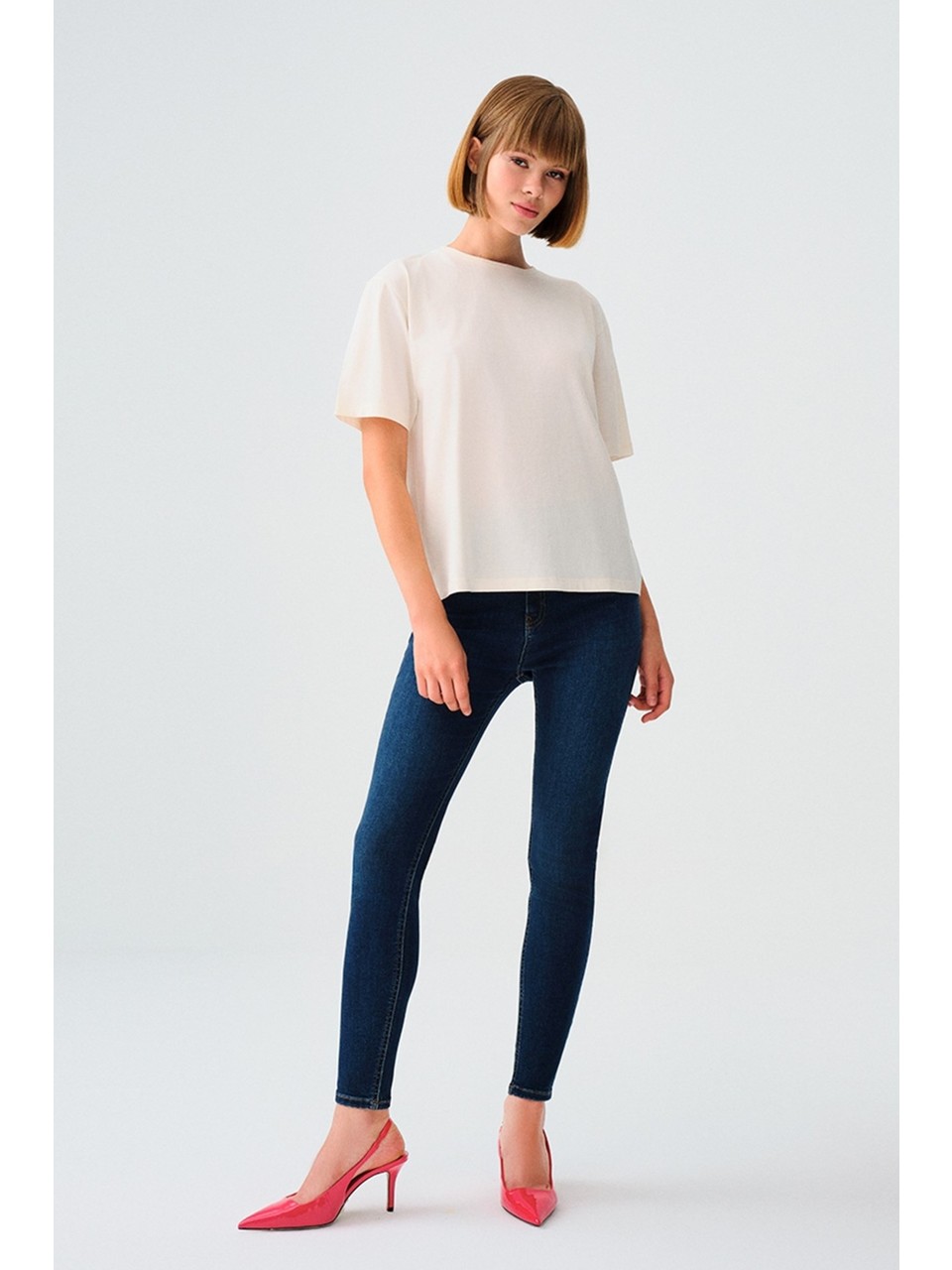 Loft Natalie Minael Kadın Jean Pantolon