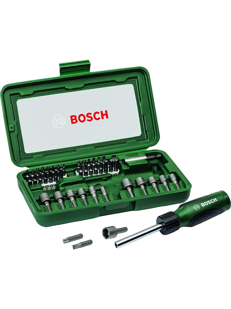 Bosch 46 Parça Tornavidalı Vidalama ve Lokma Uçlu Aksesuar Seti